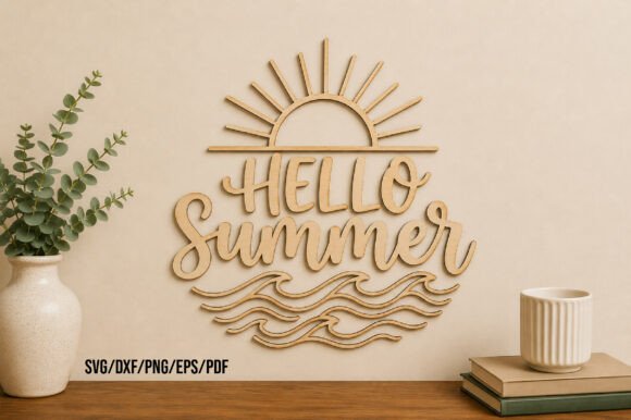 Download Hello Summer Laser Cut SVG - Hello summer Collection