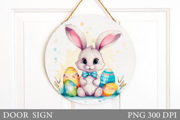 Download Easter Bunny Door Sign. Easter Door Sign - Door sign Collection