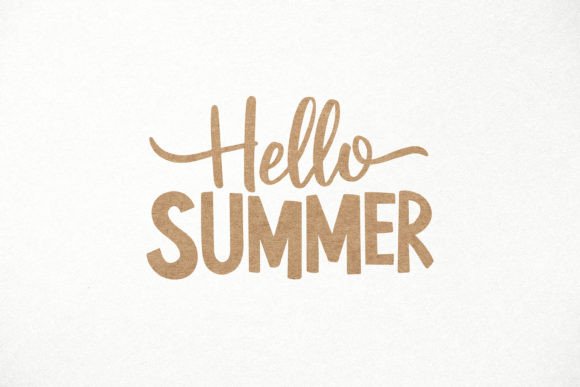 Download Hello Summer SVG. Hand Written Quote SVG - Hello summer Collection