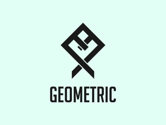 Download Fish Logo with Geometric Style - Premium Resources