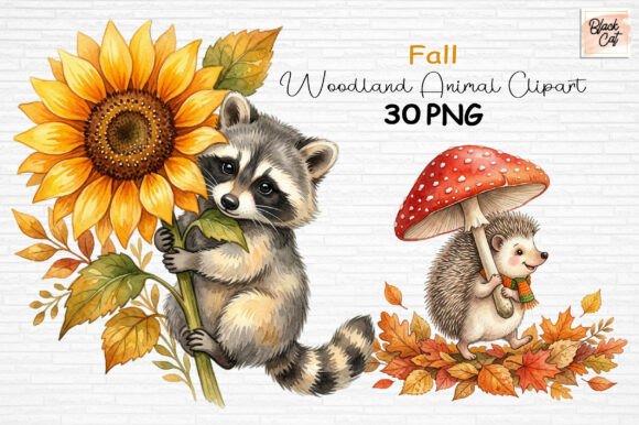 Download Fall Woodland Animal Clipart PNG - Premium Resources